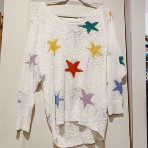 Oversized Star Sweater